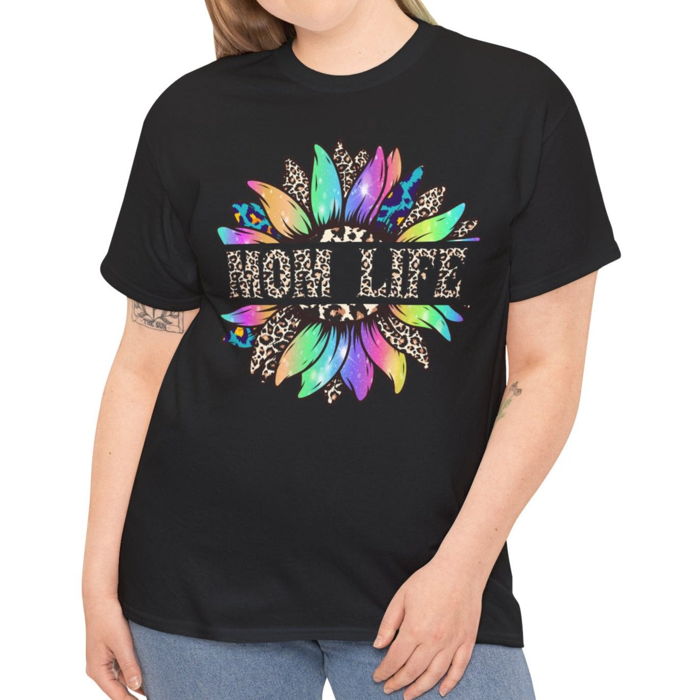 Mom Life Flowered Tee - Kim’s Signature Beauty & Accessories    