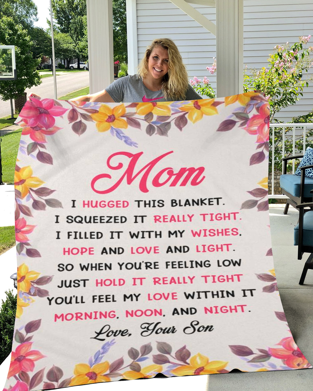 Mom, Love Your Son Blanket (60X80) - Kim’s Signature Beauty & Accessories    
