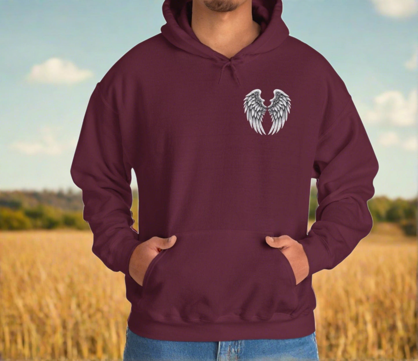 Mom, My Guardian Angel | Hooded Sweatshirt - Kim’s Signature Beauty & Accessories    