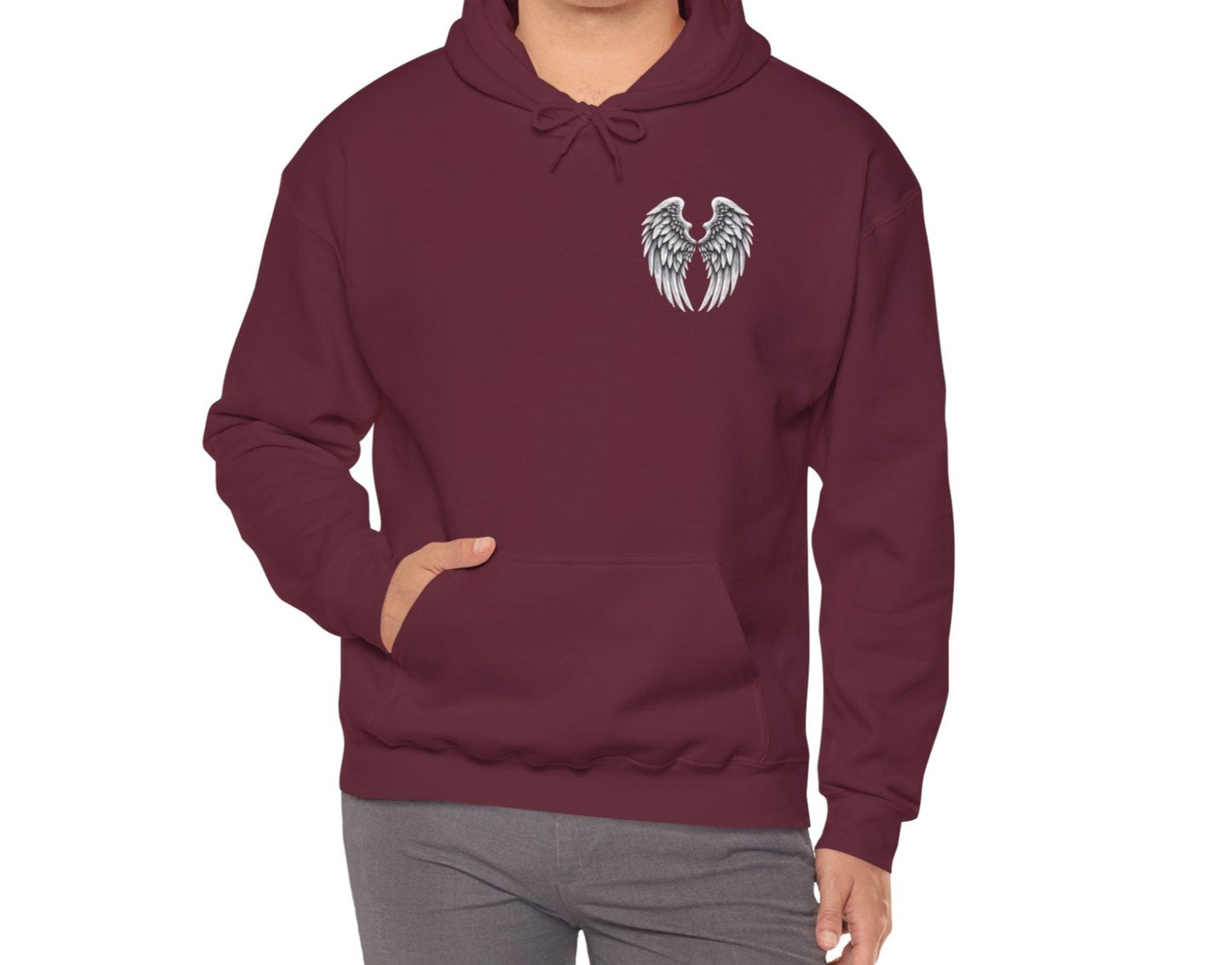 Mom, My Guardian Angel | Hooded Sweatshirt - Kim’s Signature Beauty & Accessories    