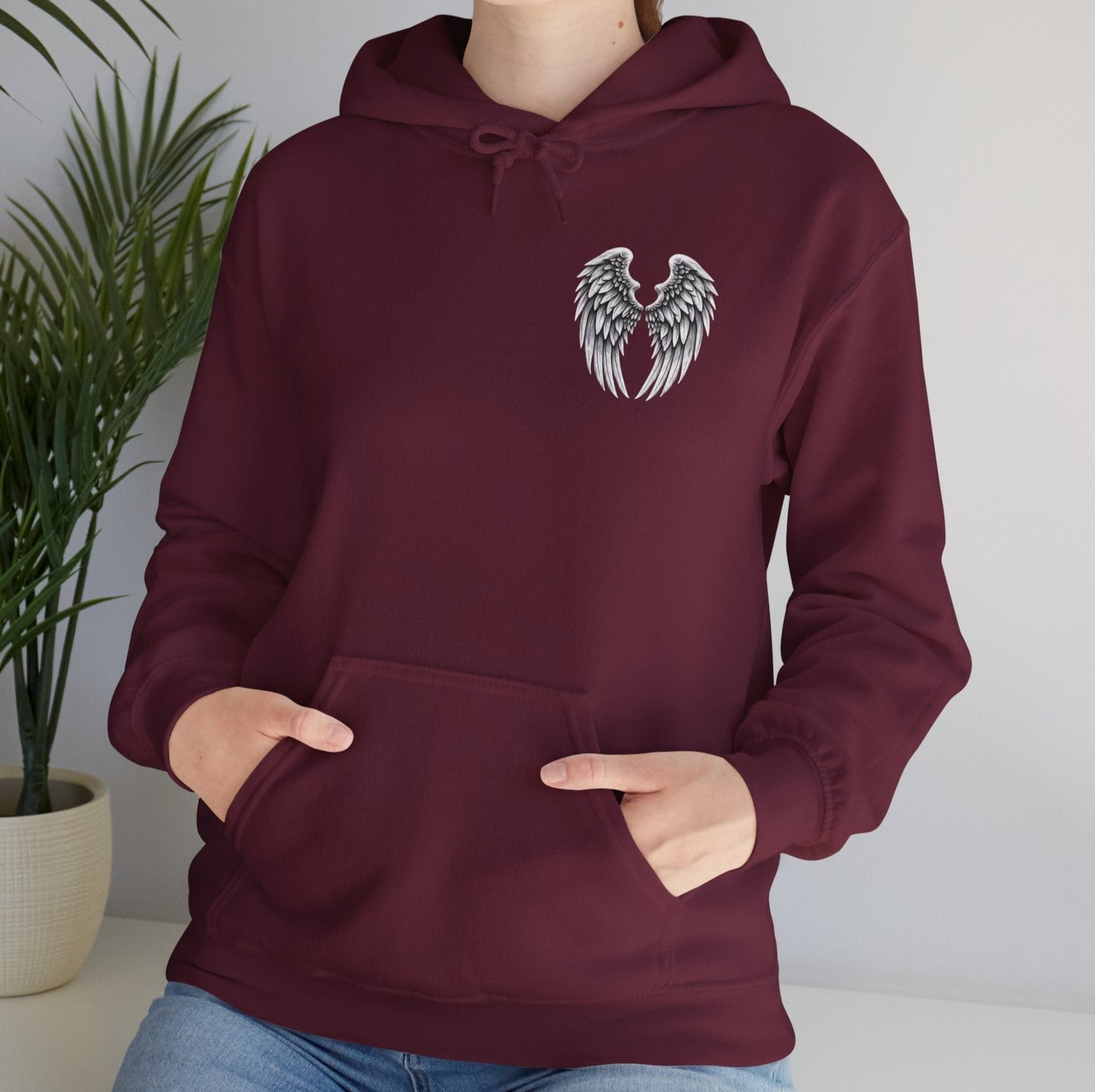 Mom, My Guardian Angel | Hooded Sweatshirt - Kim’s Signature Beauty & Accessories    