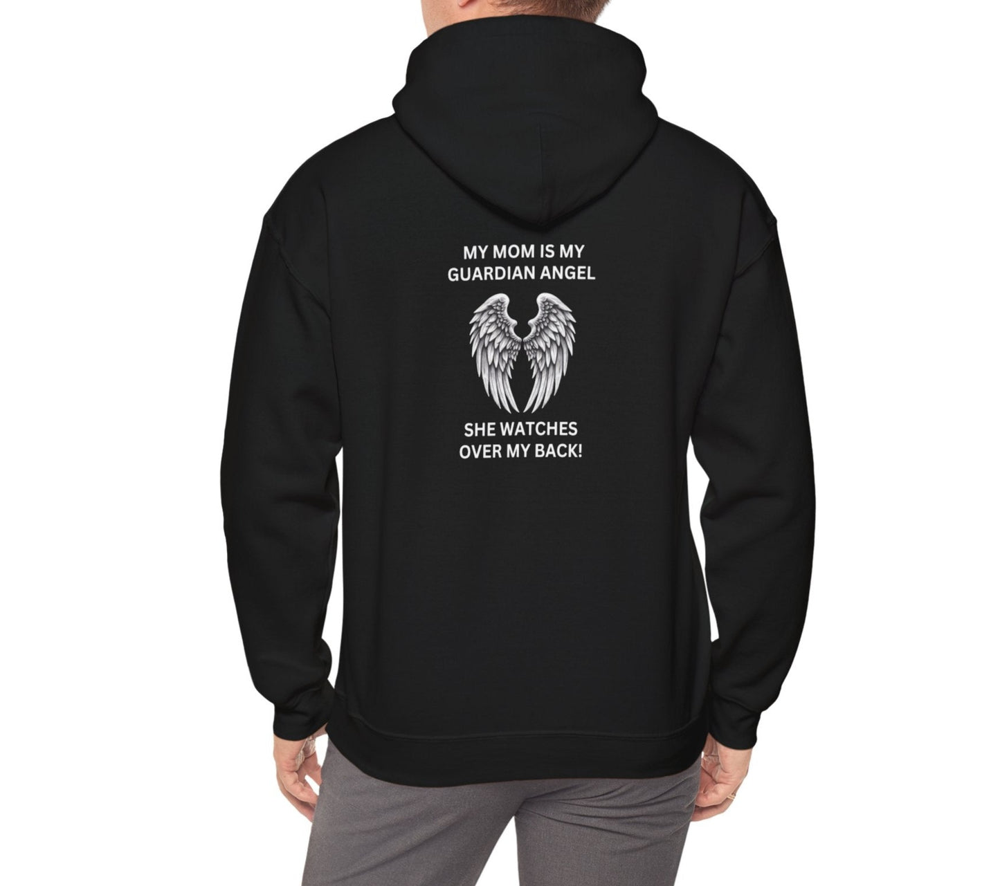 Mom, My Guardian Angel | Hooded Sweatshirt - Kim’s Signature Beauty & Accessories    