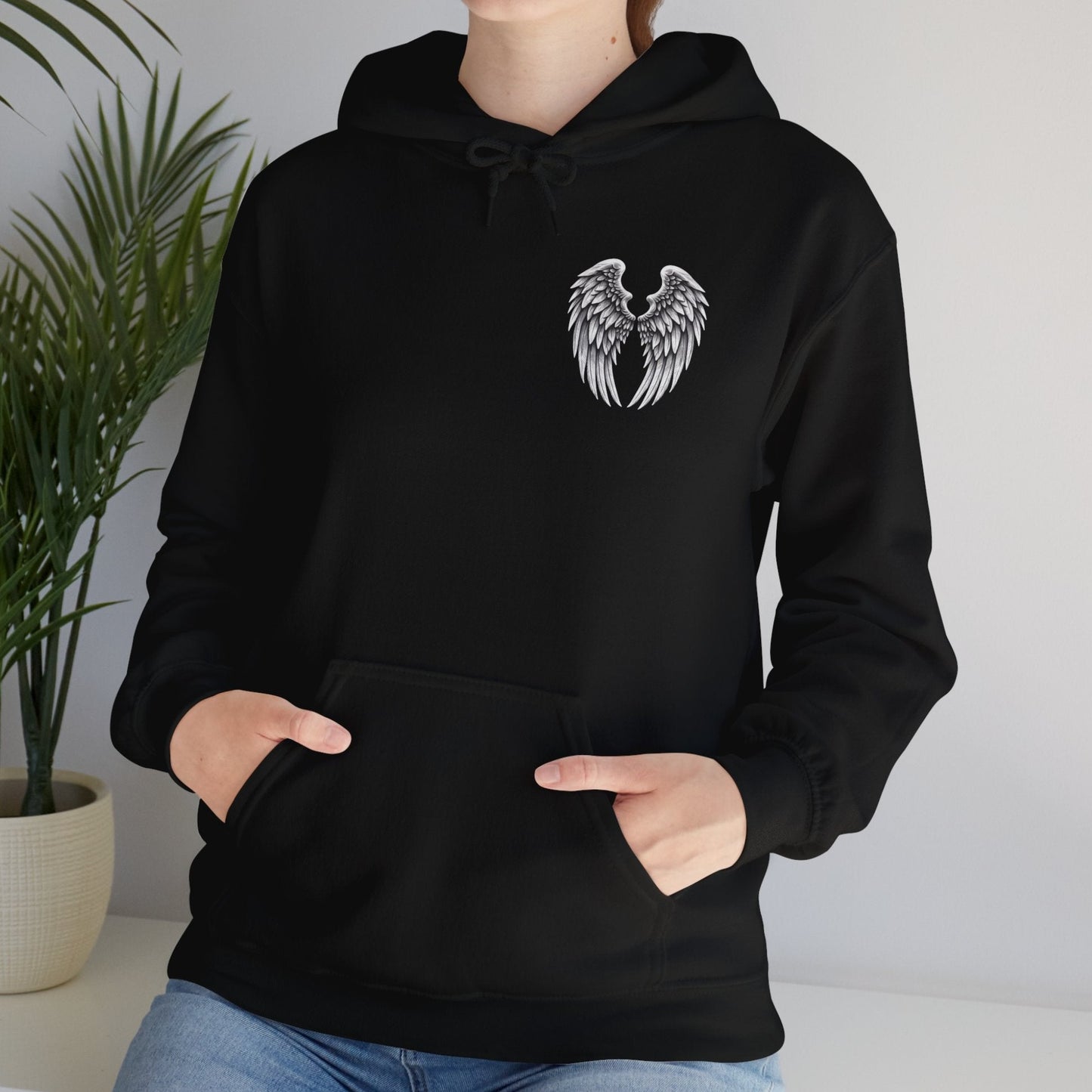 Mom, My Guardian Angel | Hooded Sweatshirt - Kim’s Signature Beauty & Accessories    