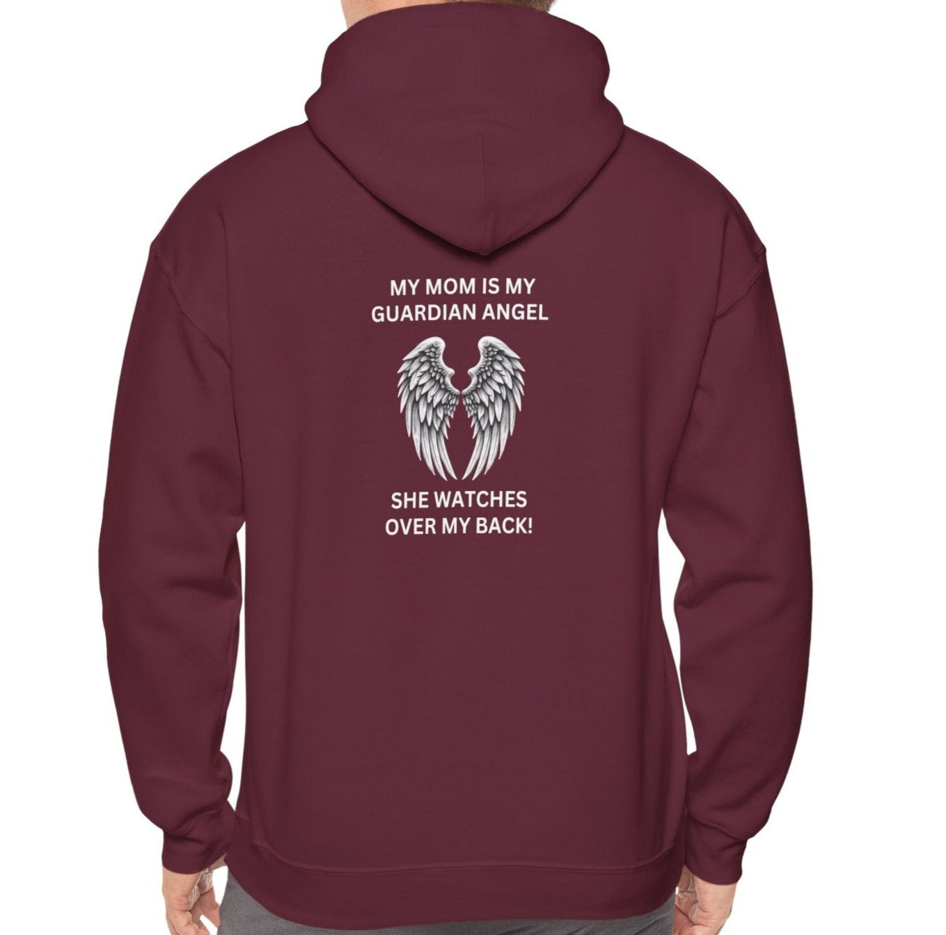 Mom, My Guardian Angel Hoodie - Kim’s Signature Beauty & Accessories    