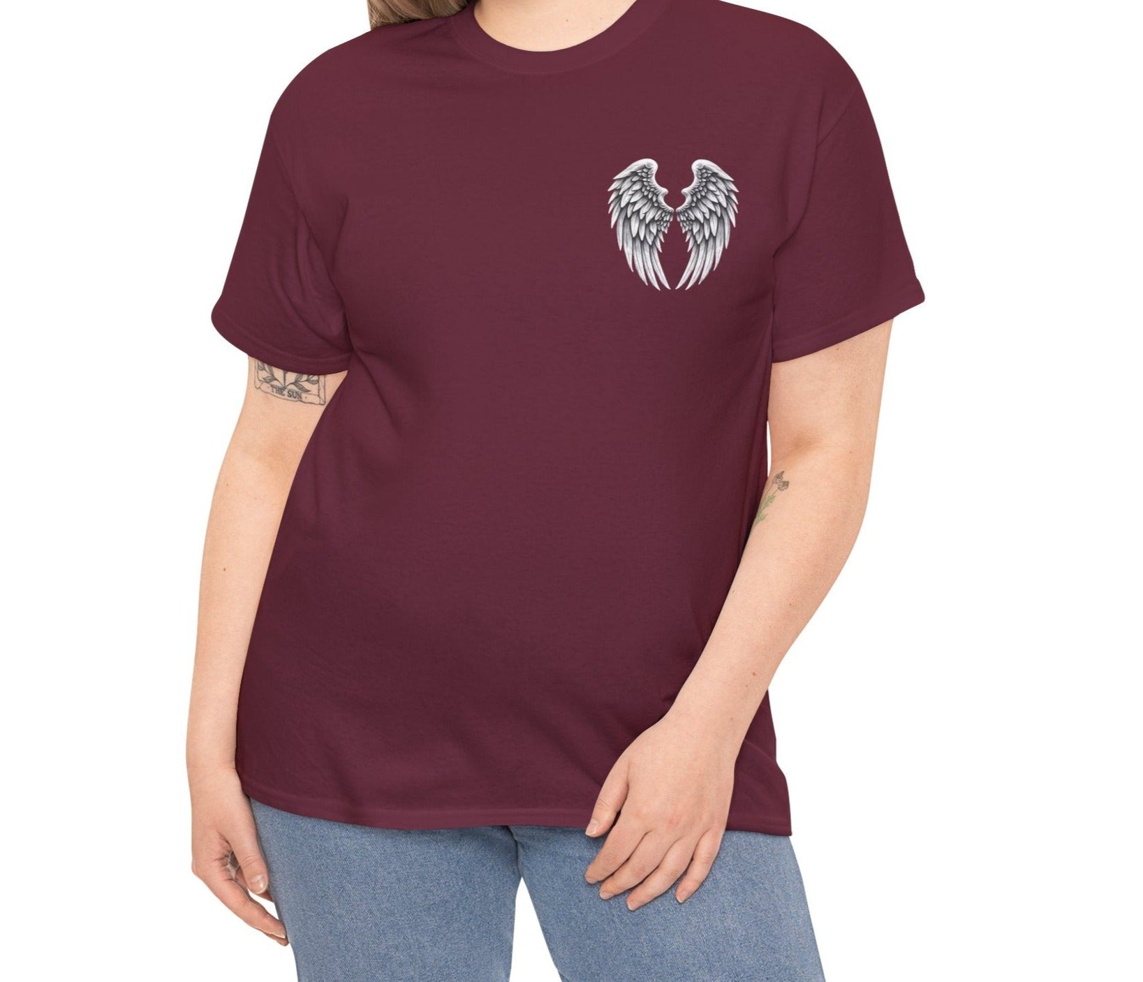 Mom, My Guardian Angel - Tee - Kim’s Signature Beauty & Accessories    
