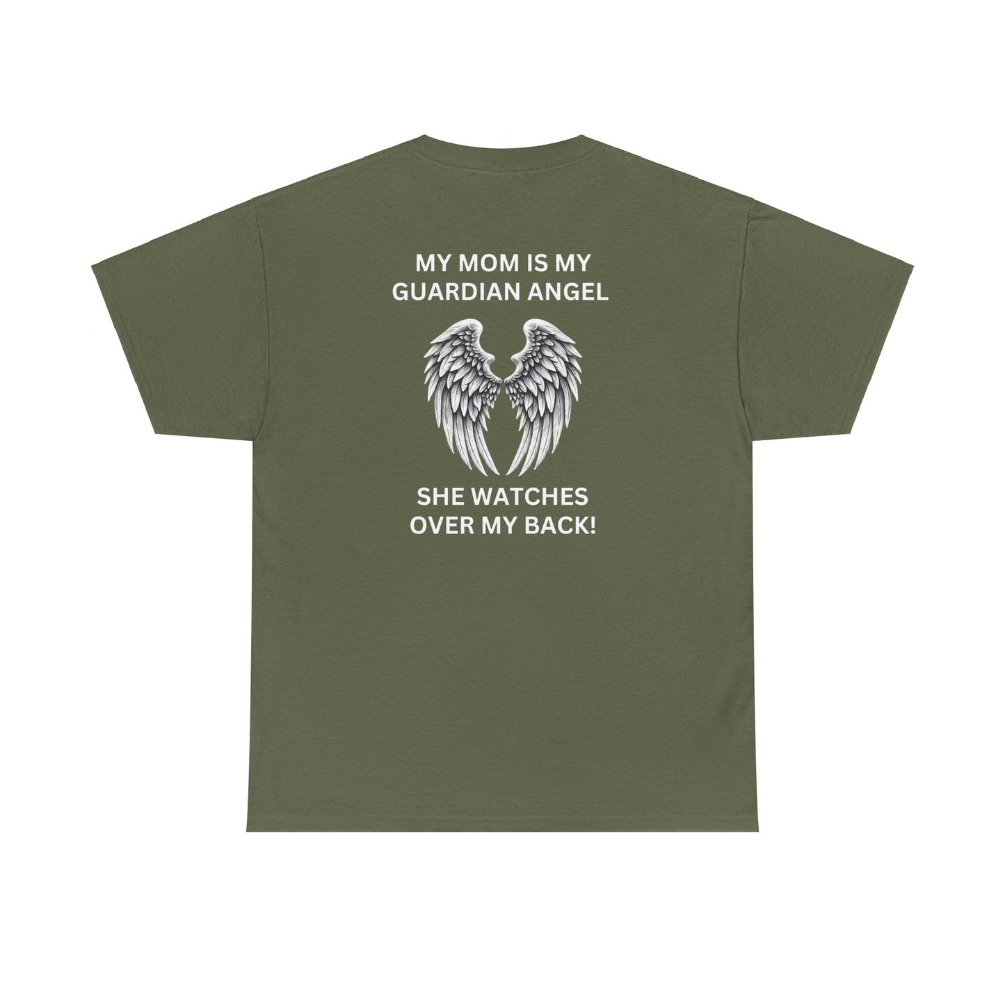 Mom, My Guardian Angel |  Unisex Cotton Tee - Kim’s Signature Beauty & Accessories    