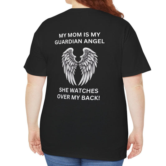 Mom, My Guardian Angel |  Unisex Cotton Tee - Kim’s Signature Beauty & Accessories    