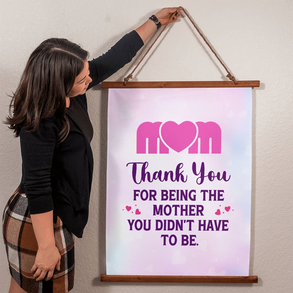 Mom, Thank You | Wall Tapestry - Kim’s Signature Beauty & Accessories    