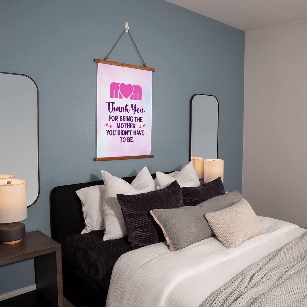 Mom, Thank You | Wall Tapestry - Kim’s Signature Beauty & Accessories    