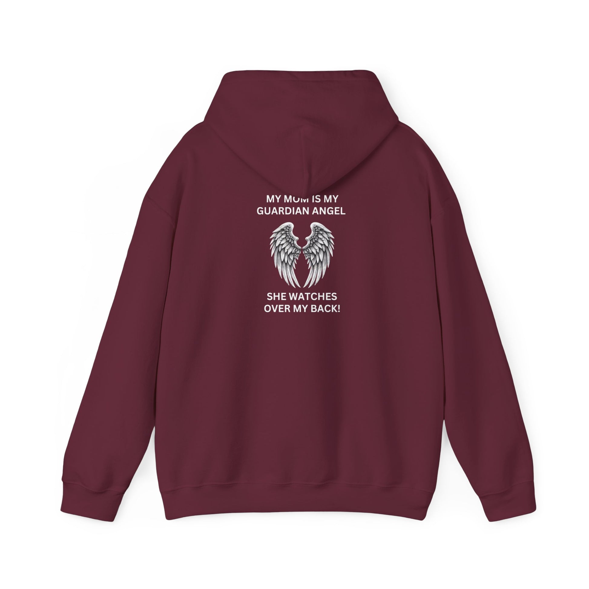 Mom, Watches Over My Back | Front & Back Print Hoodie - Kim’s Signature Beauty & Accessories    