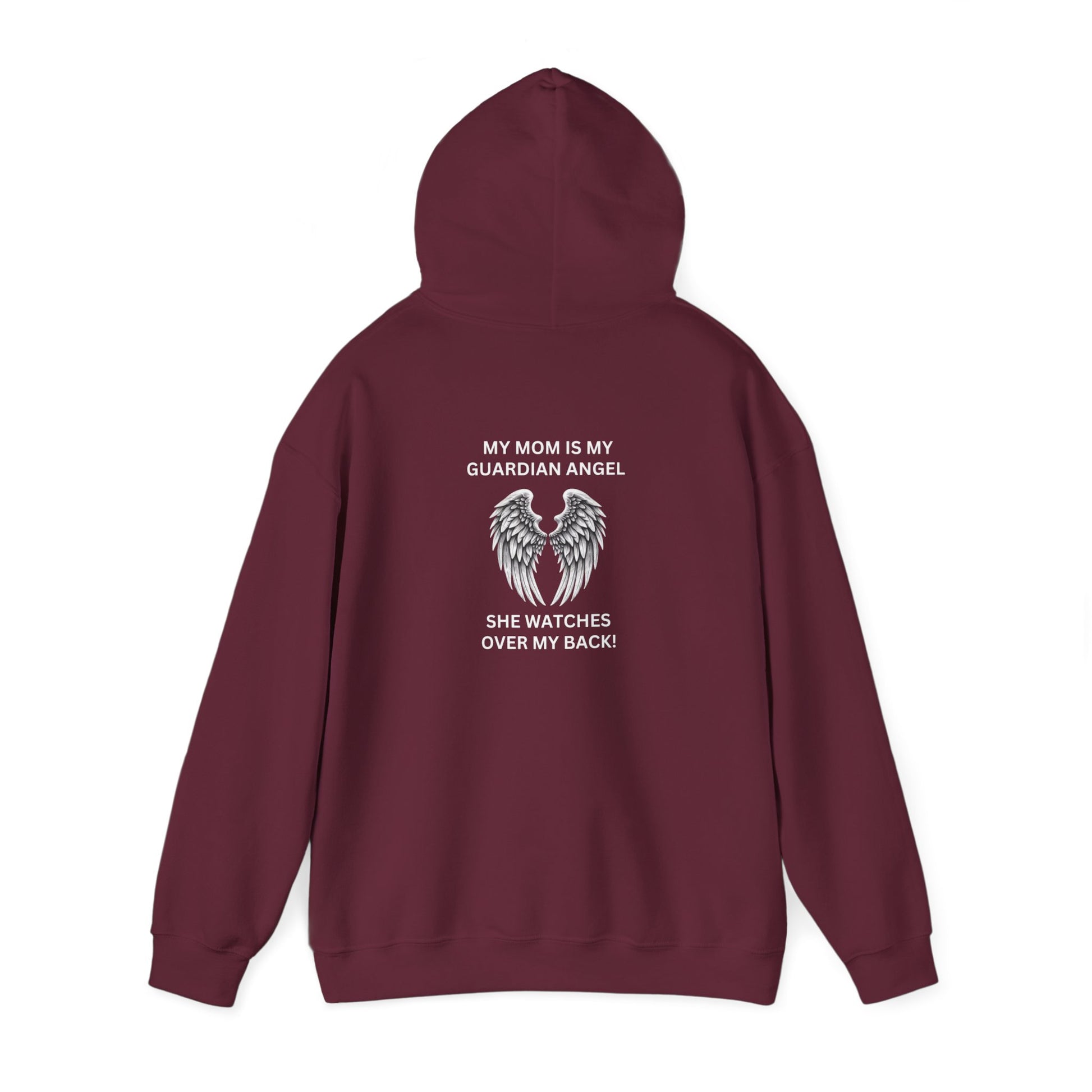 Mom, Watches Over My Back | Front & Back Print Hoodie - Kim’s Signature Beauty & Accessories    