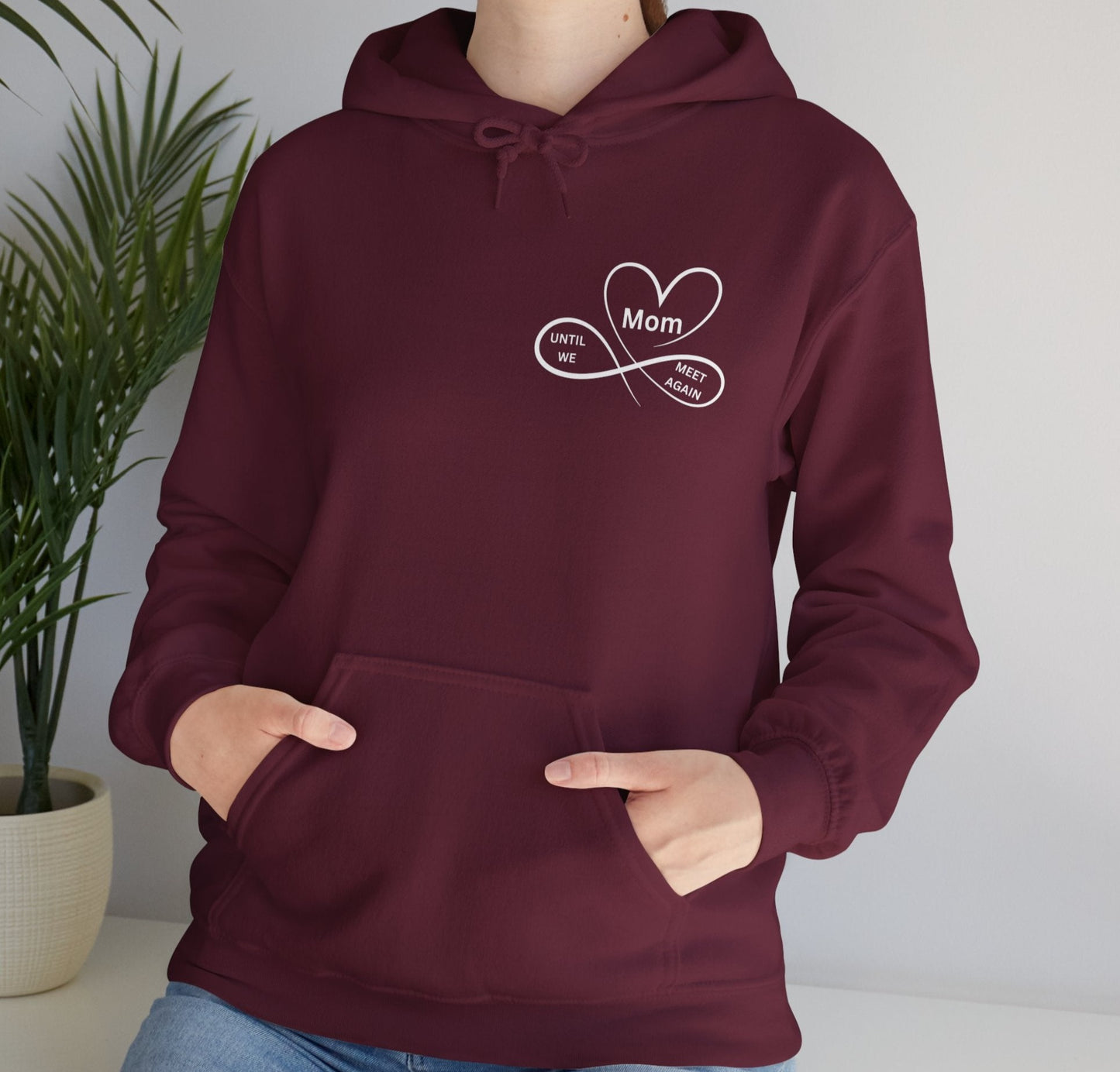 Mom, Watches Over My Back | Front & Back Print Hoodie - Kim’s Signature Beauty & Accessories    