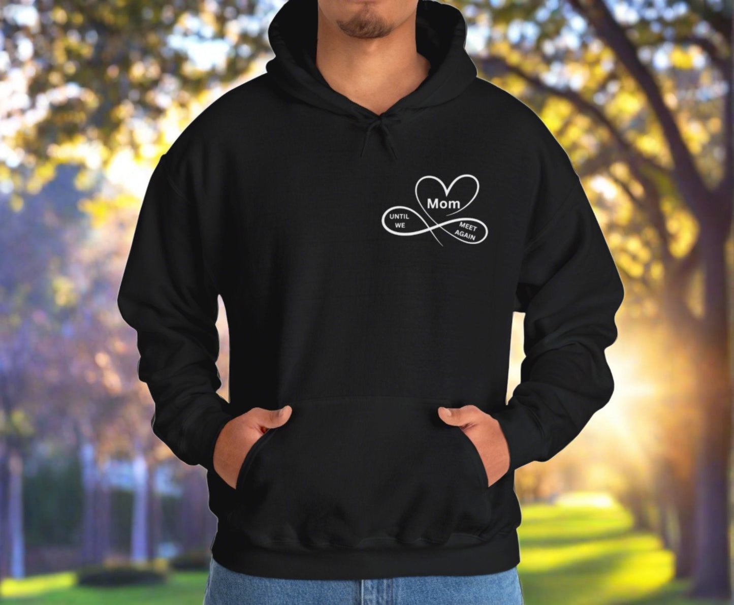Mom, Watches Over My Back | Front & Back Print Hoodie - Kim’s Signature Beauty & Accessories    
