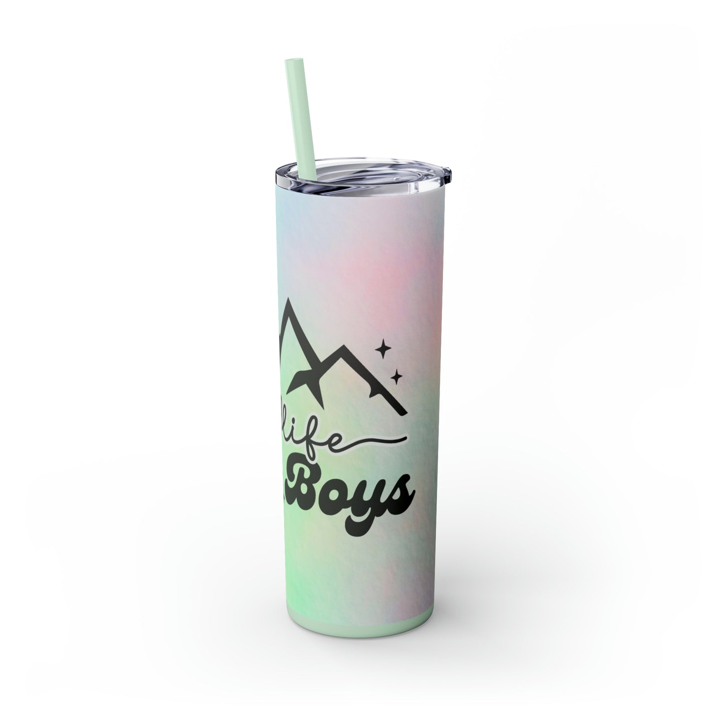 Mom, Wildlife |Skinny Tumbler with Straw, 20oz - Kim’s Signature Beauty & Accessories    