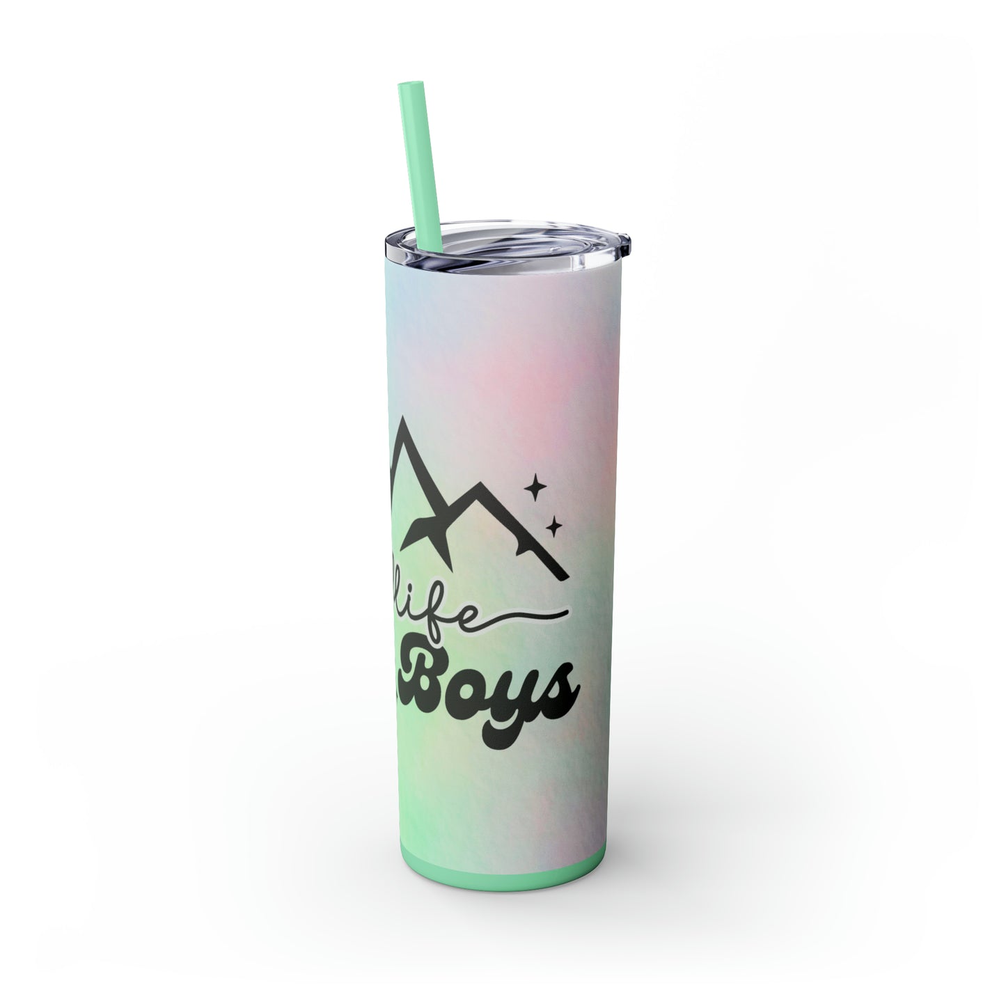 Mom, Wildlife |Skinny Tumbler with Straw, 20oz - Kim’s Signature Beauty & Accessories    