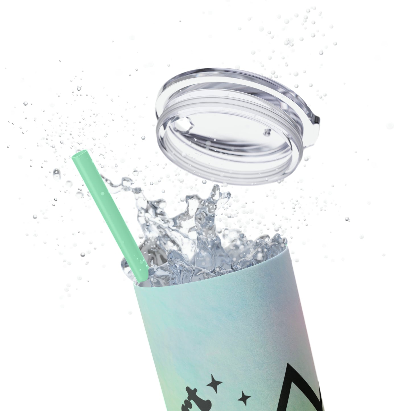 Mom, Wildlife |Skinny Tumbler with Straw, 20oz - Kim’s Signature Beauty & Accessories    