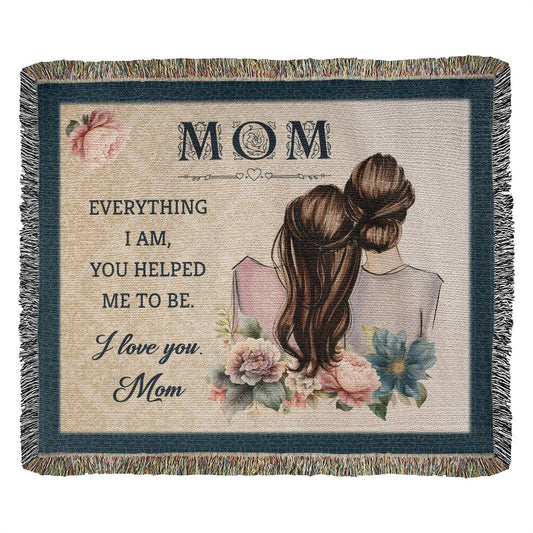 Mom,You helped me Blanket - Kim’s Signature Beauty & Accessories    