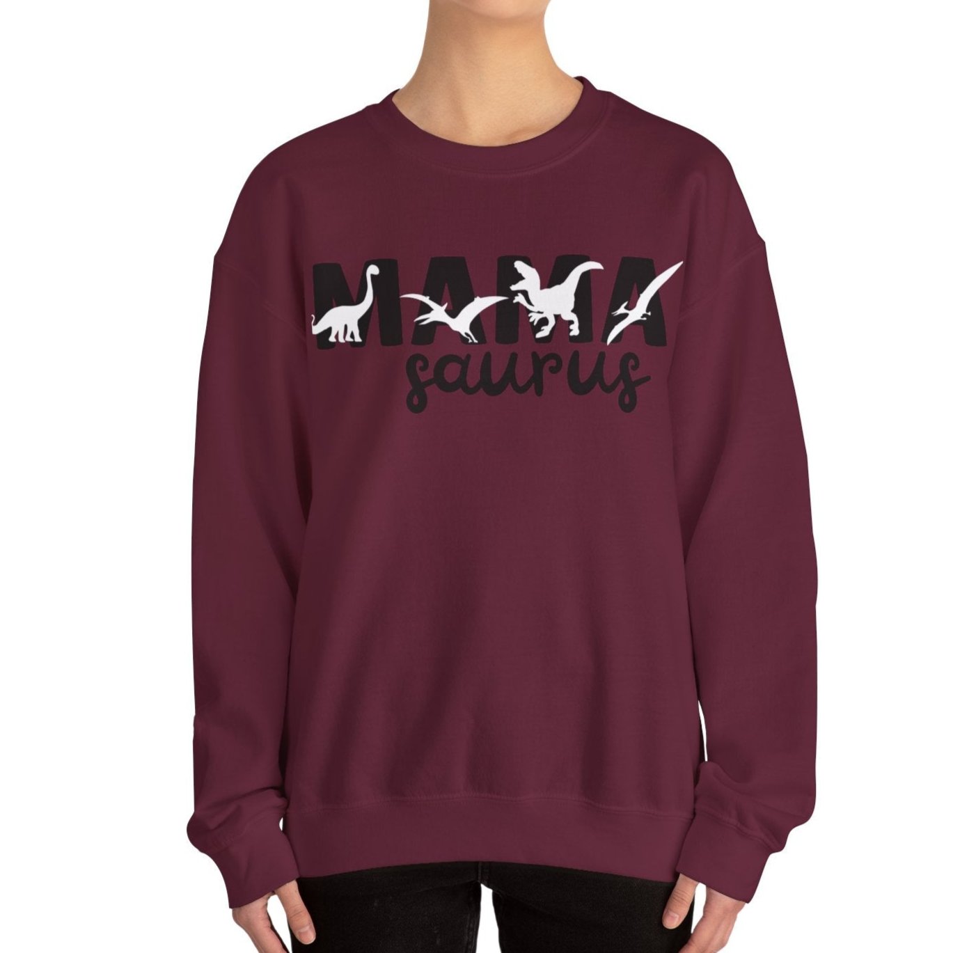 Momasaurus Crewneck Sweatshirt - Kim’s Signature Beauty & Accessories    