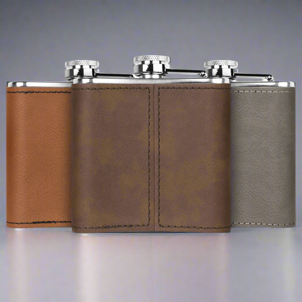 Monogramed 6oz Flask - Kim’s Signature Beauty & Accessories    
