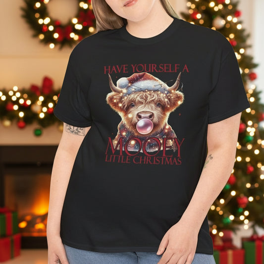 Mooey little Christmas Tee - Kim’s Signature Beauty & Accessories    