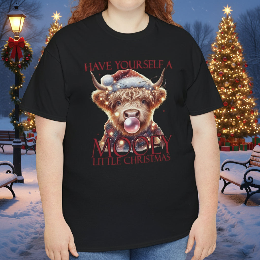 Mooey little Christmas Tee - Kim’s Signature Beauty & Accessories    