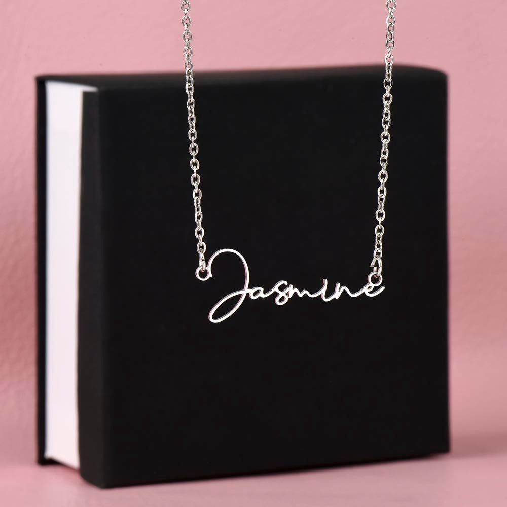 Mother In Law Personalized Message & Necklace - Kim’s Signature Beauty & Accessories