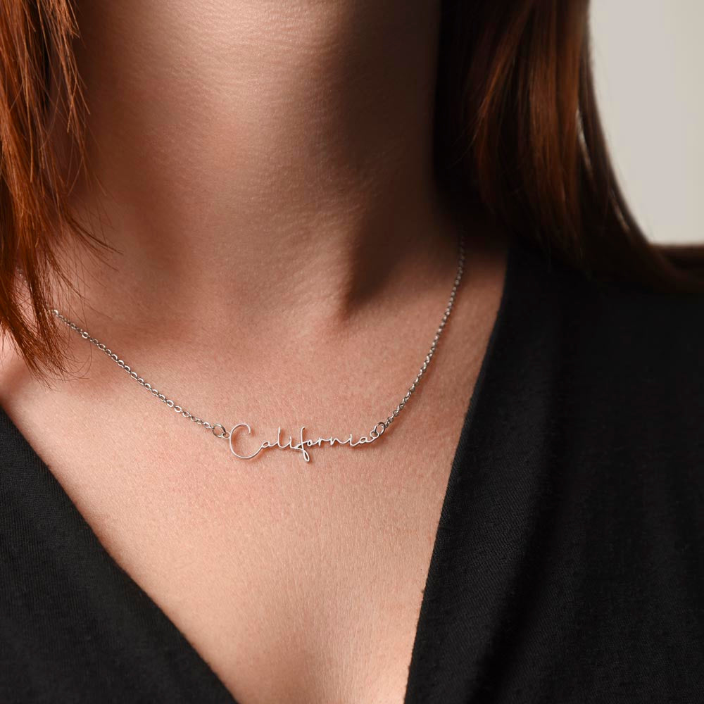 Mother In Law Personalized Message & Necklace - Kim’s Signature Beauty & Accessories