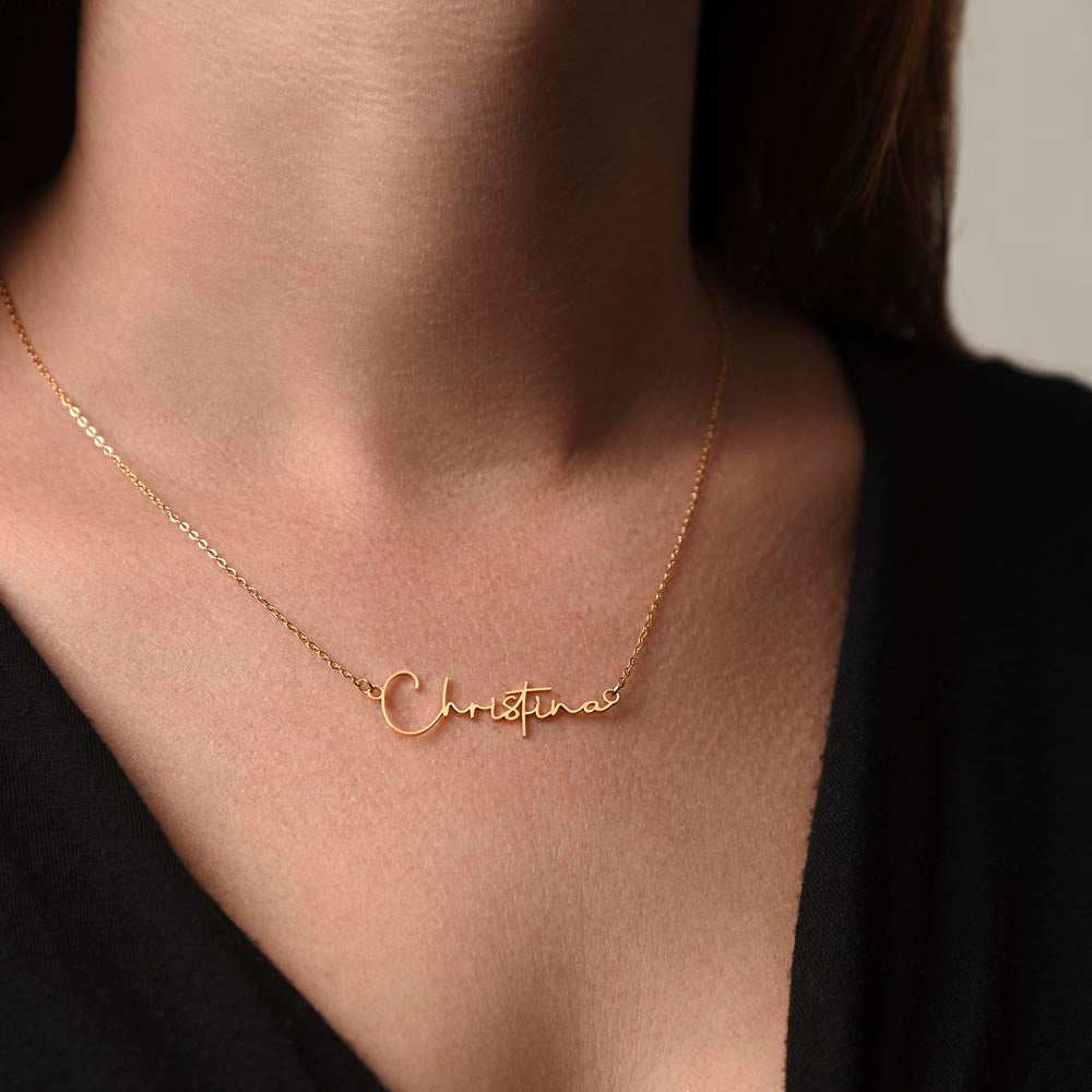 Mother In Law Personalized Message & Necklace - Kim’s Signature Beauty & Accessories