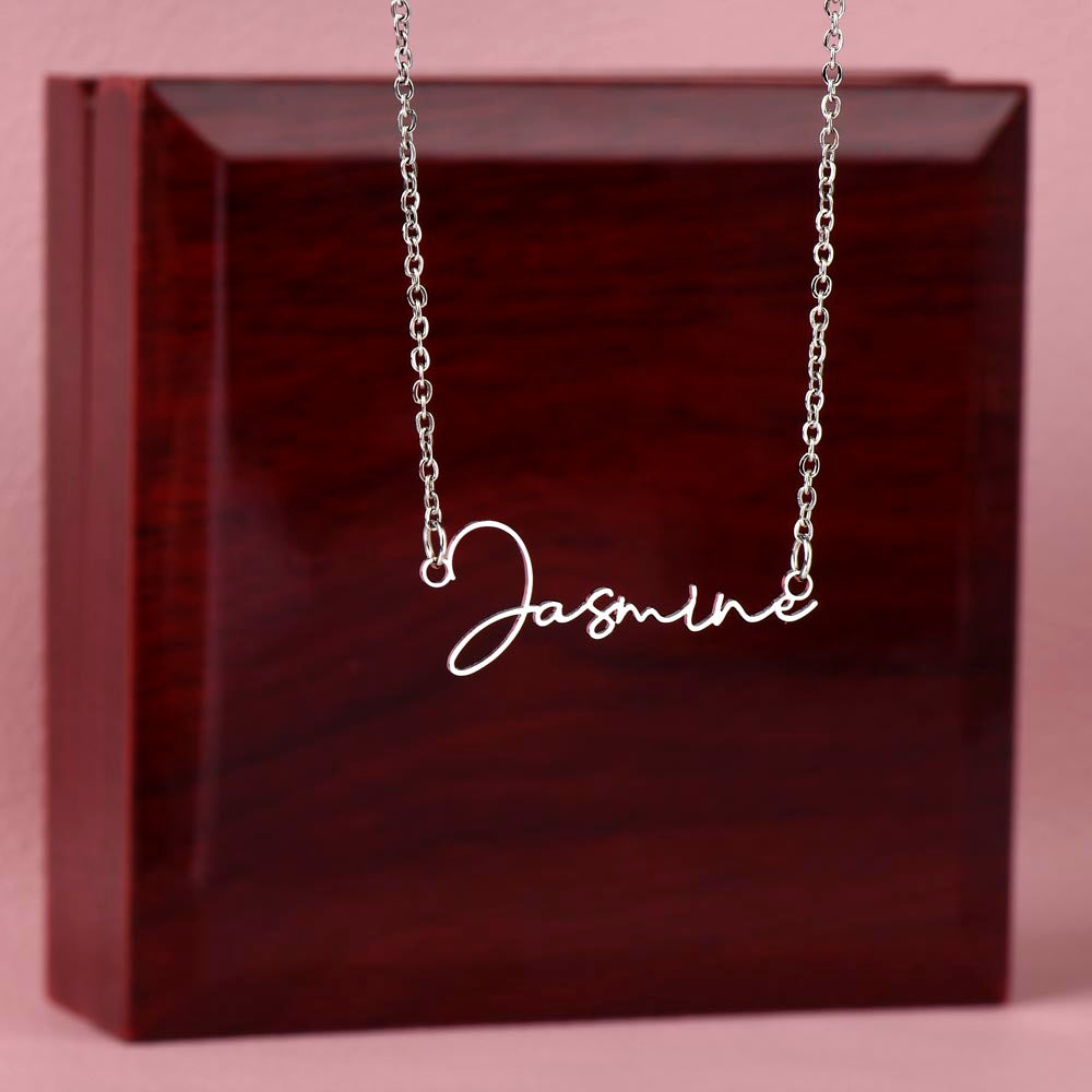 Mother In Law Personalized Message & Necklace - Kim’s Signature Beauty & Accessories