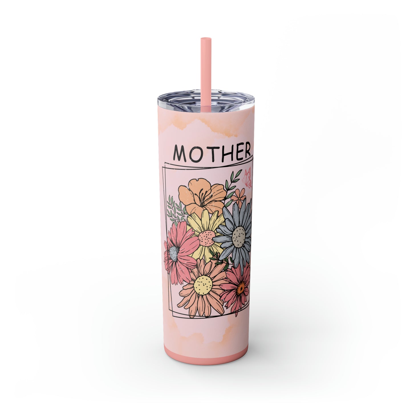 Mother | Skinny Tumbler with Straw, 20oz - Kim’s Signature Beauty & Accessories    