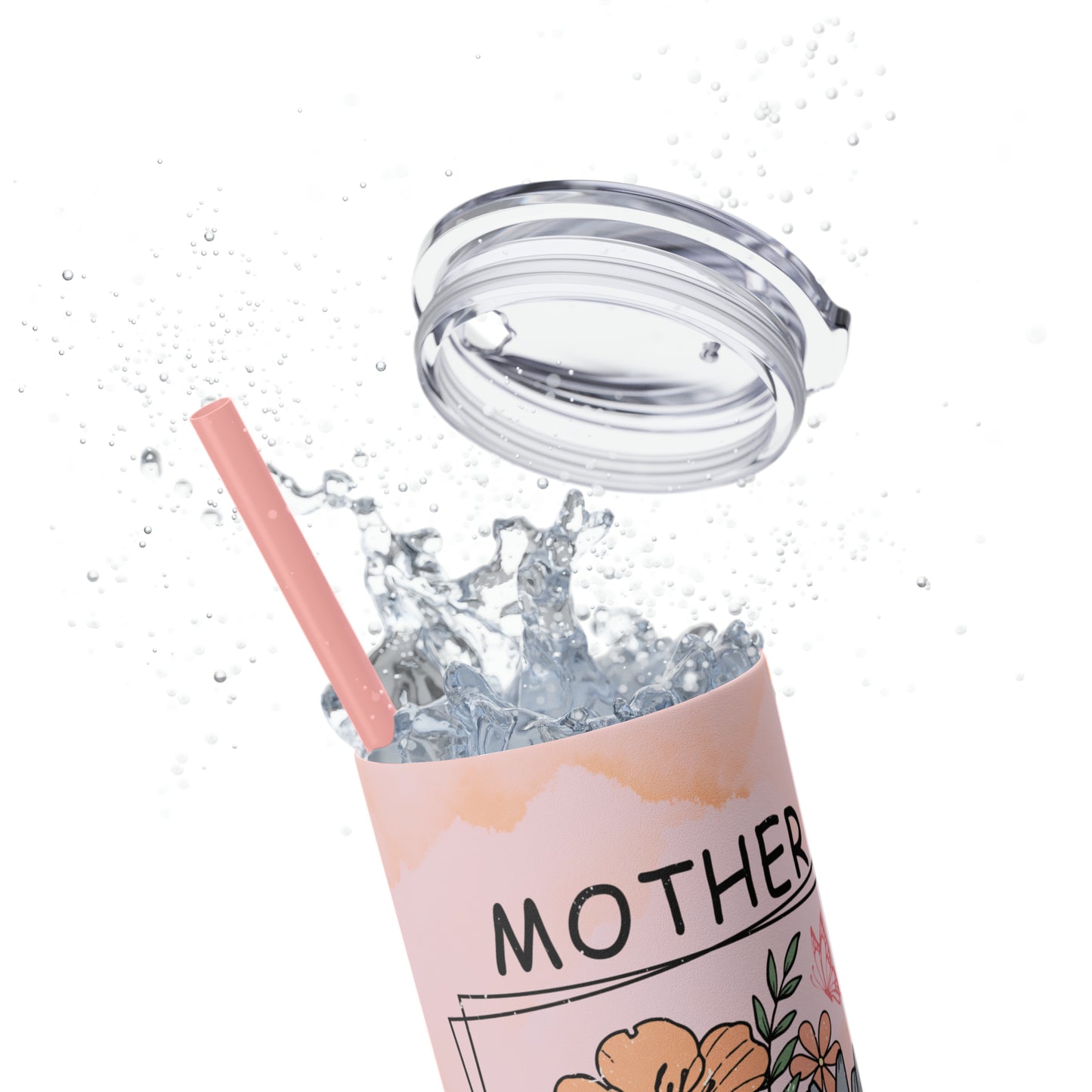 Mother | Skinny Tumbler with Straw, 20oz - Kim’s Signature Beauty & Accessories    