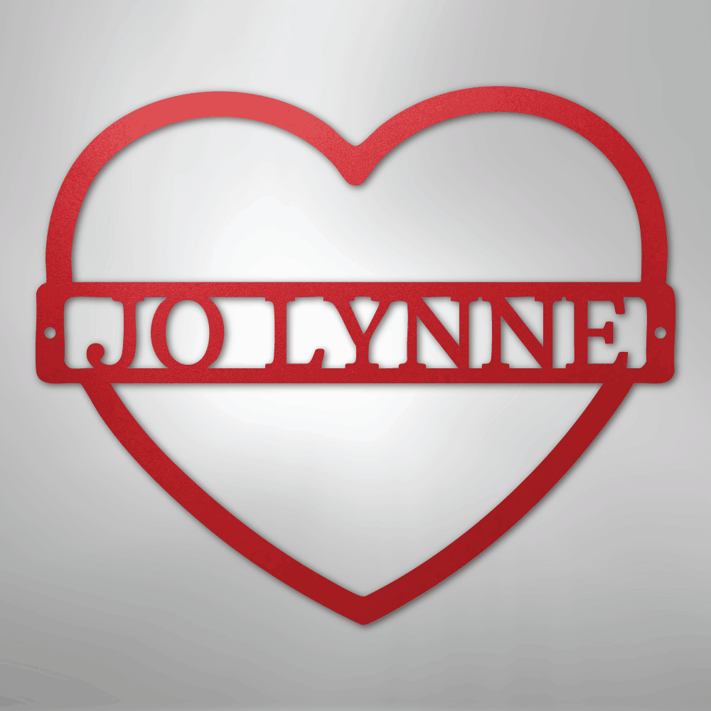 Mother's Love Monogram - Steel Sign - Kim’s Signature Beauty & Accessories