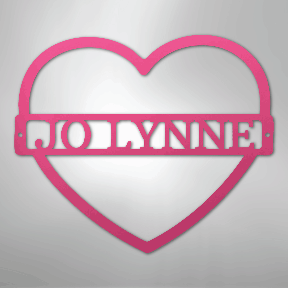 Mother's Love Monogram - Steel Sign - Kim’s Signature Beauty & Accessories
