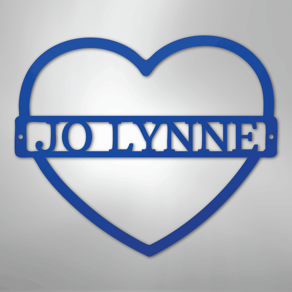 Mother's Love Monogram - Steel Sign - Kim’s Signature Beauty & Accessories