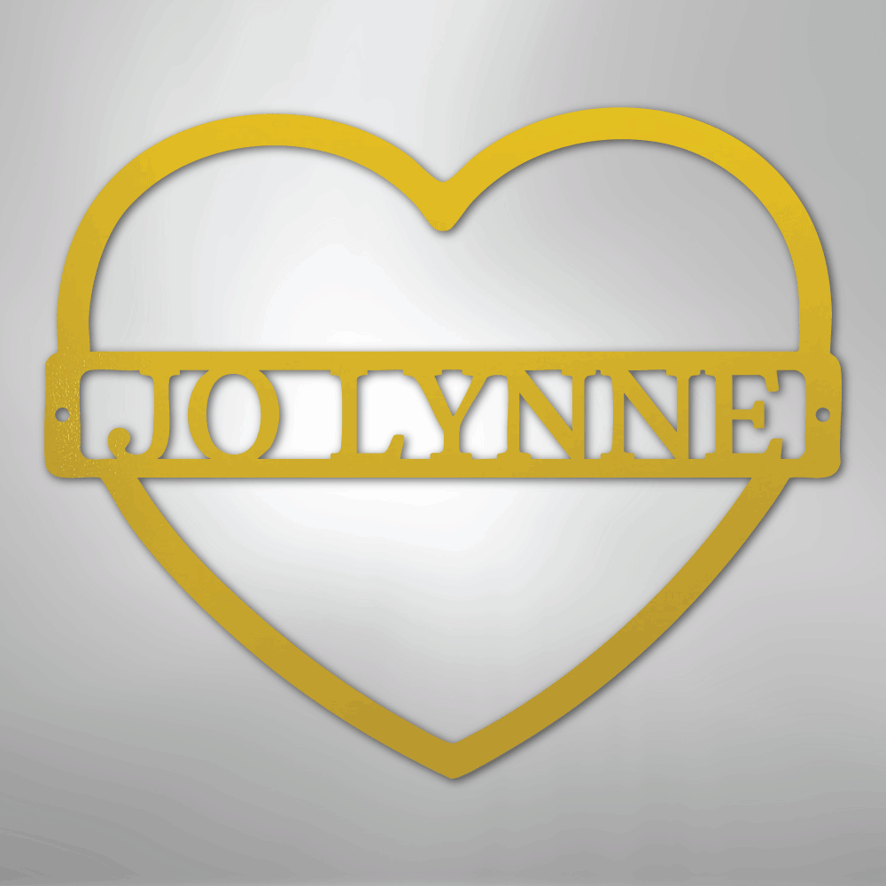 Mother's Love Monogram - Steel Sign - Kim’s Signature Beauty & Accessories