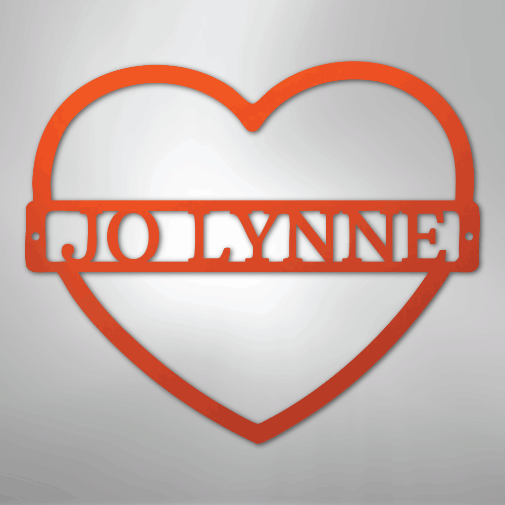 Mother's Love Monogram - Steel Sign - Kim’s Signature Beauty & Accessories