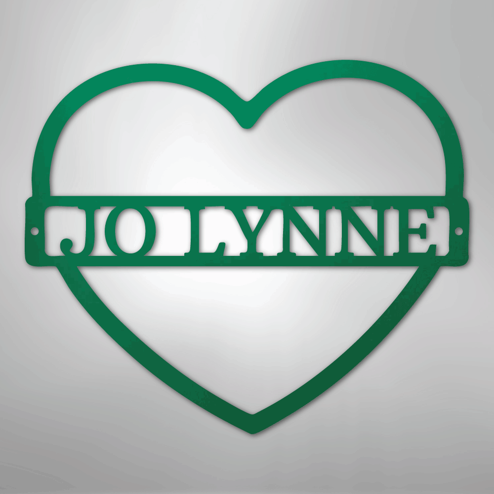 Mother's Love Monogram - Steel Sign - Kim’s Signature Beauty & Accessories
