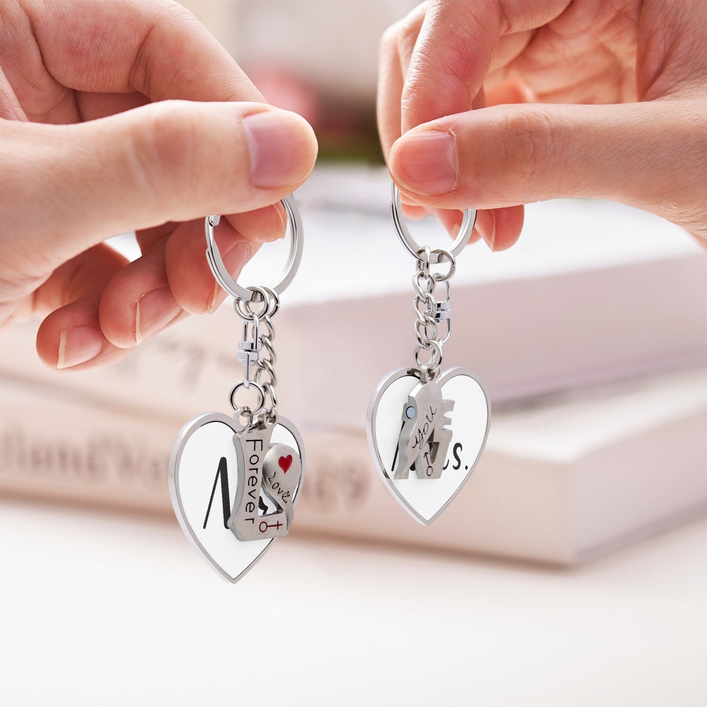 Mr. & Mrs. Couple Magnetic Keychain - Kim’s Signature Beauty & Accessories    