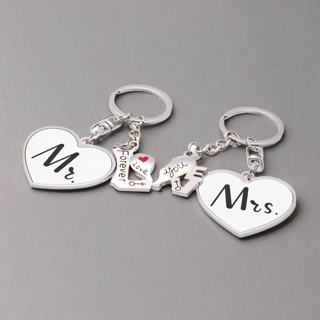 Mr. & Mrs. Couple Magnetic Keychain - Kim’s Signature Beauty & Accessories    