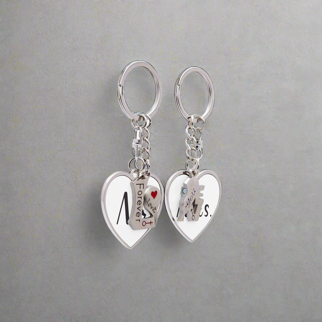 Mr. & Mrs. Couple Magnetic Keychain - Kim’s Signature Beauty & Accessories    