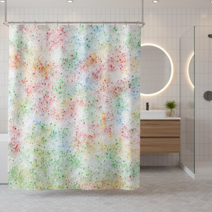 Multi Colored | Shower Curtain - Kim’s Signature Beauty & Accessories    