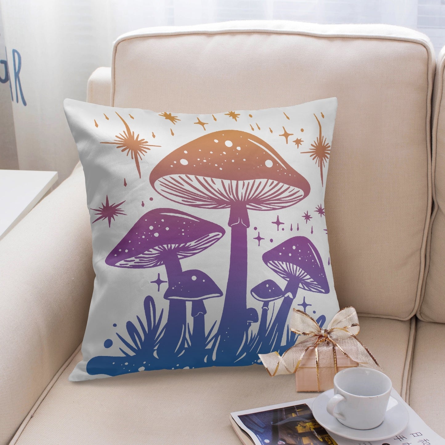 Mushroom Pillow Cover - Kim’s Signature Beauty & Accessories    