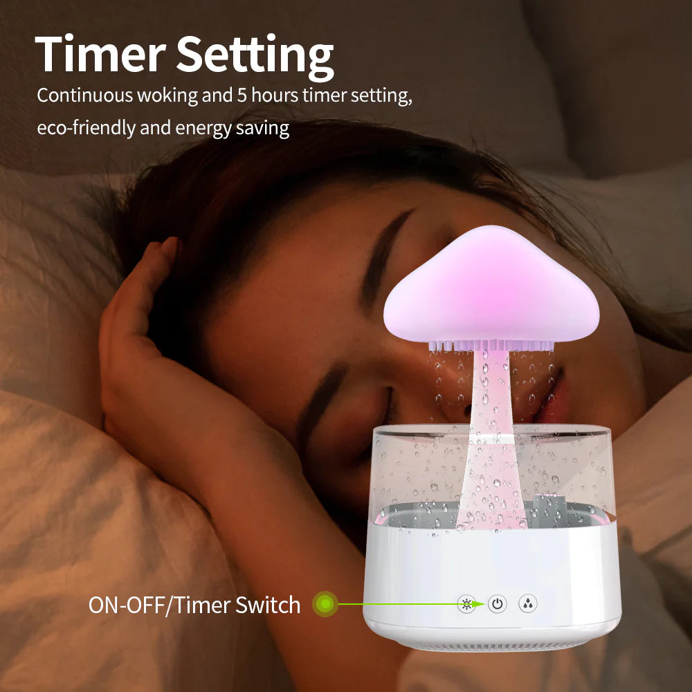 Mushroom Rain Cloud Humidifier - Kim’s Signature Beauty & Accessories    