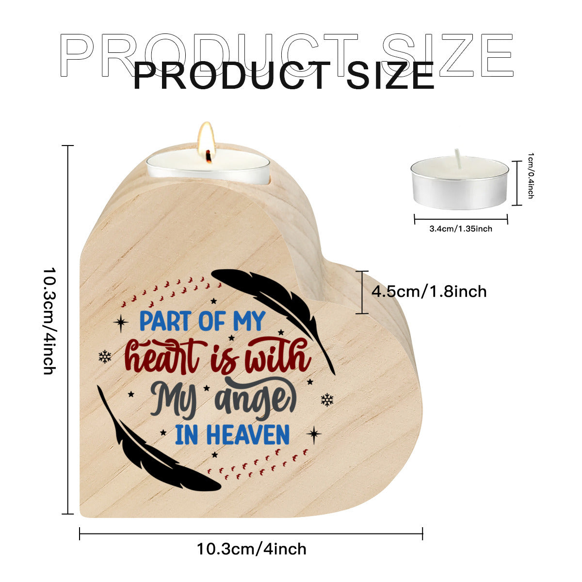 My Angel in Heaven Candlestick - Kim’s Signature Beauty & Accessories    