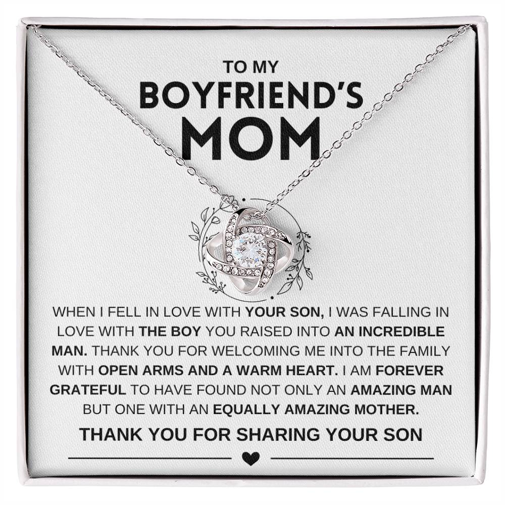 My Boyfriends Mom Love Knot Necklace - Kim’s Signature Beauty & Accessories    