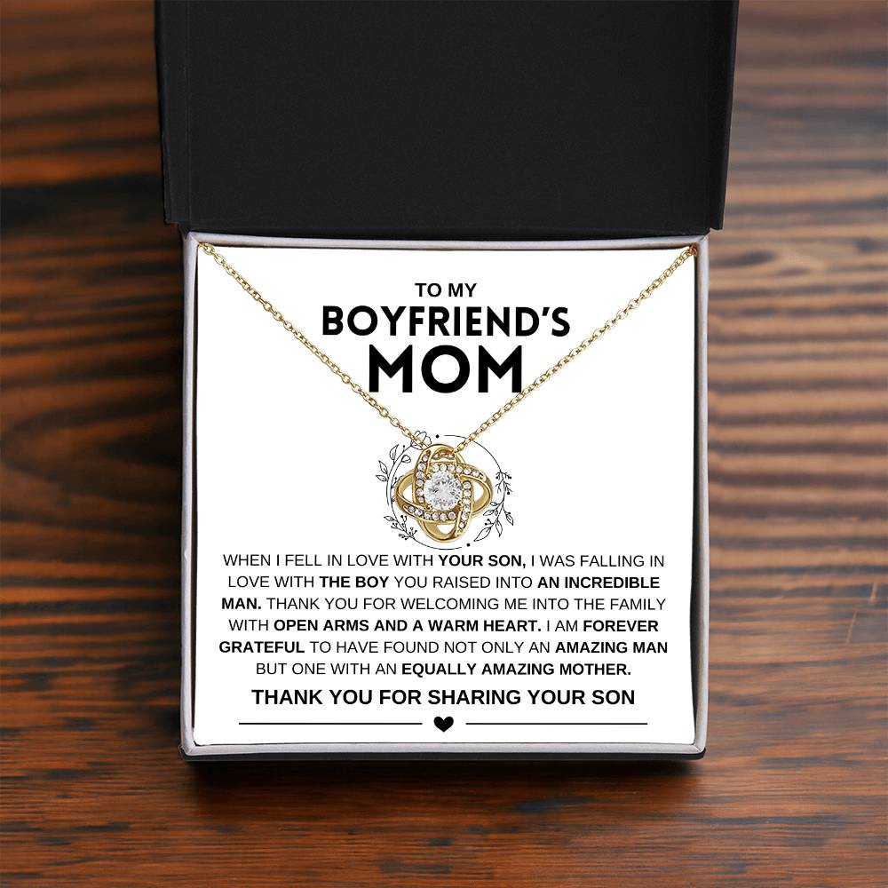 My Boyfriends Mom Love Knot Necklace - Kim’s Signature Beauty & Accessories    