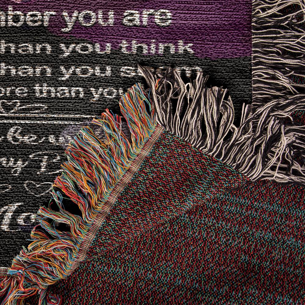 My Daughter, Never Alone (50X60) Blanket - Kim’s Signature Beauty & Accessories    