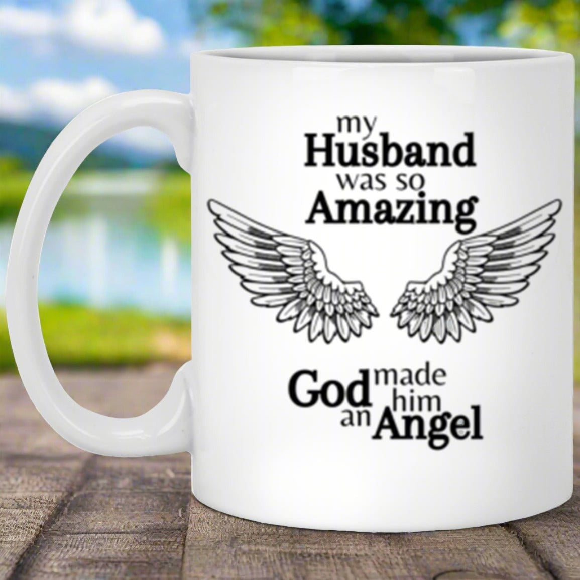 My Husband Angel 11oz Mug - Kim’s Signature Beauty & Accessories    
