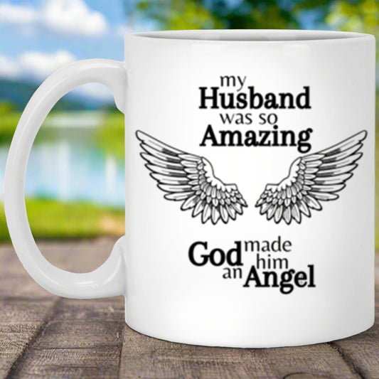 My Husband Angel 11oz Mug - Kim’s Signature Beauty & Accessories    