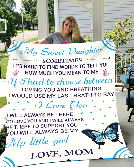 My Little Girl Blanket (50X60) - Kim’s Signature Beauty & Accessories    